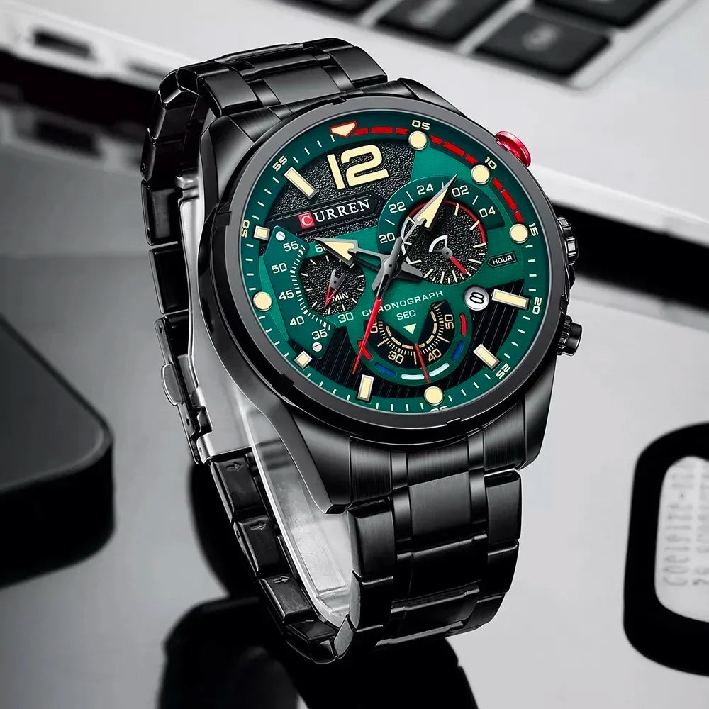 Reloj Curren 8395 Cronografos - Rapido Hispano