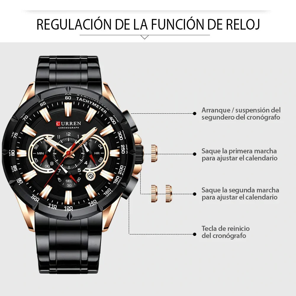 Reloj Curren 8363 - Rapido Hispano