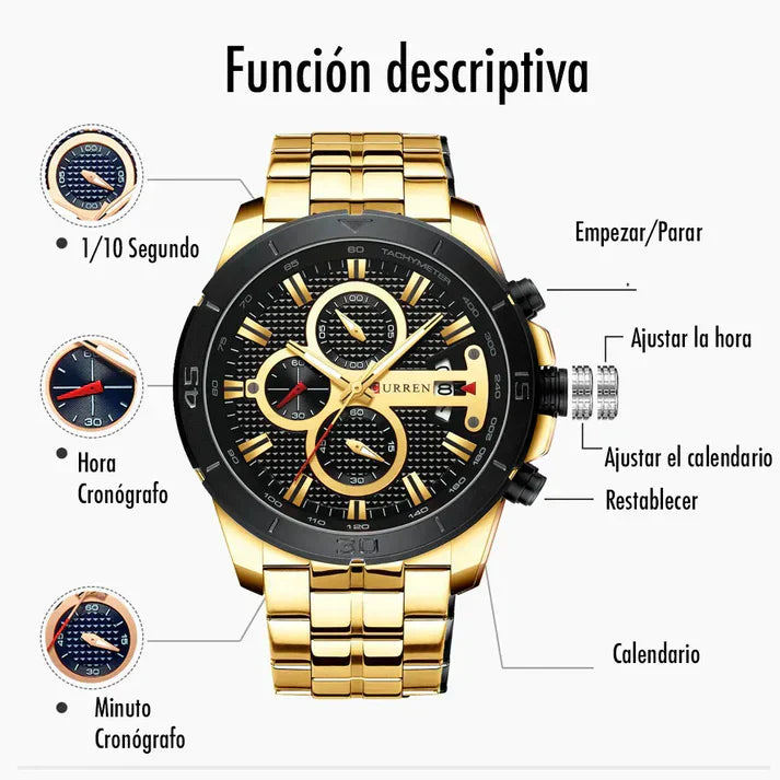 RELOJ CURREN 8337 CRONÓGRAFO