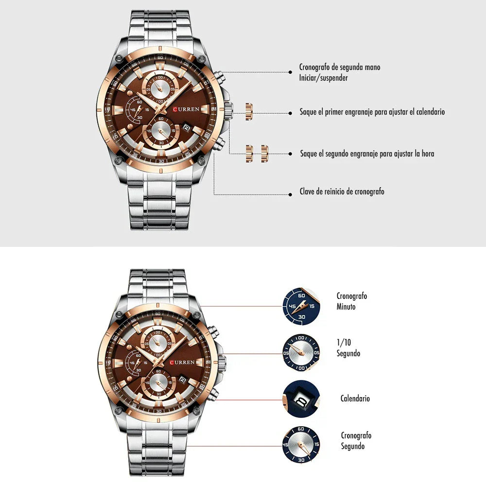 Reloj Curren 8360 - Rapido Hispano