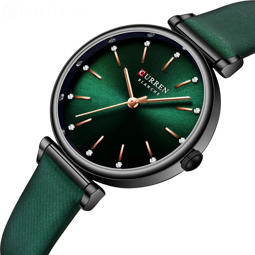 Reloj Curren 9081 Cuero Dama de Negocios - Rapido Hispano