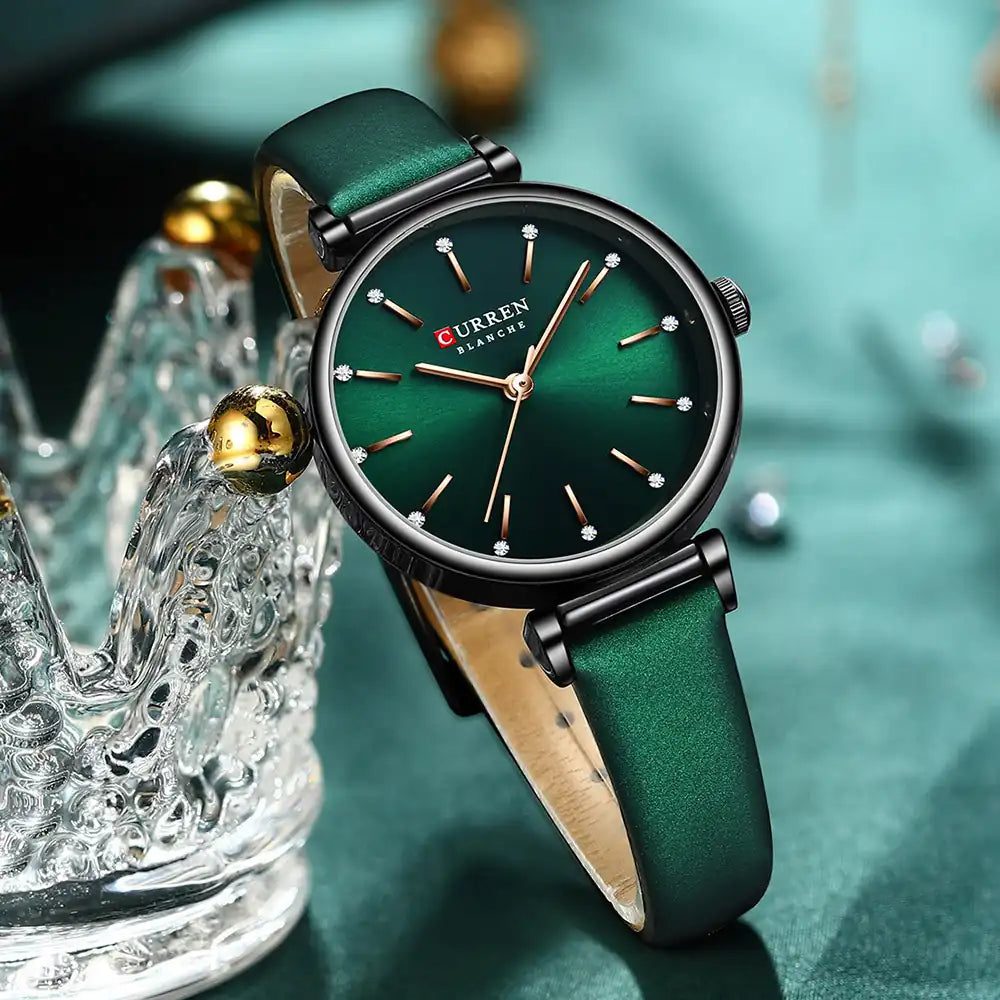 Reloj Curren 9081 Cuero Dama de Negocios - Rapido Hispano