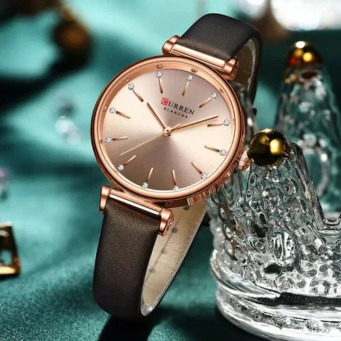 Reloj Curren 9081 Cuero Dama de Negocios - Rapido Hispano