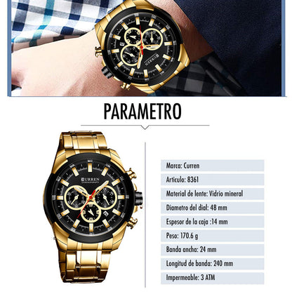 Reloj Curren 8361 - Rapido Hispano 