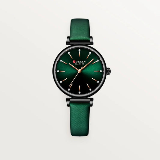 RELOJ DE CUERO CURREN 9081 DAMA