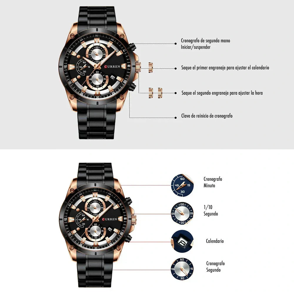 Reloj Curren 8360 - Rapido Hispano 