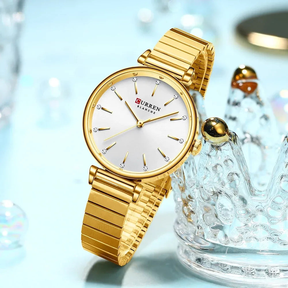 Reloj Curren 9081 Para Dama - Rapido Hispano 