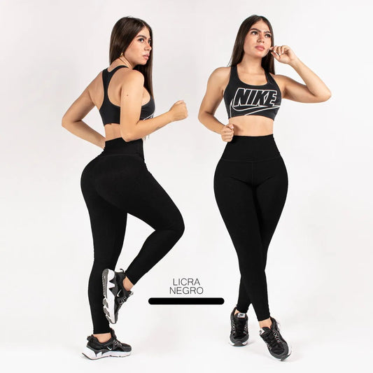 Leggings Suplex Negro - Rapido Hispano 
